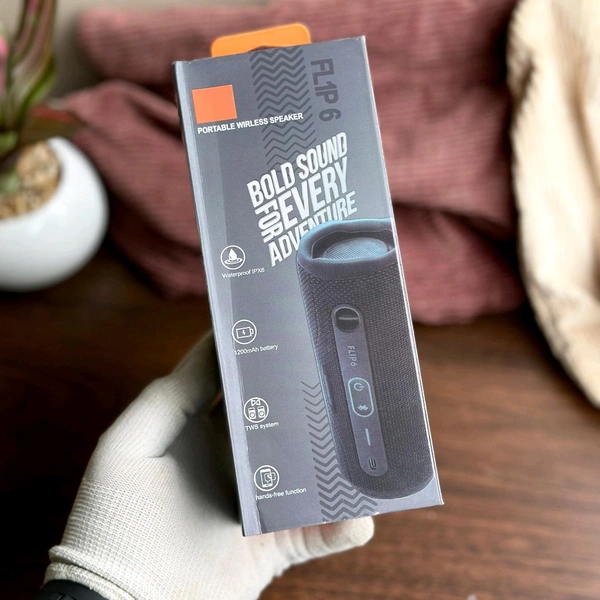 The New Portable FL1P 6 Bluetooth Speaker | Portable Waterproof Speaker | Bold Sound For Every Adventure - SRB2