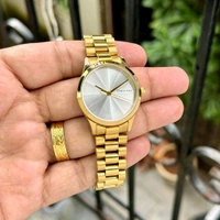 Analog Iconic Unisex 25200232 High Quality Battery Operated Machinery Watch  - Gold