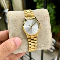 Analog Iconic Unisex 25200232 High Quality Battery Operated Machinery Watch  - Gold