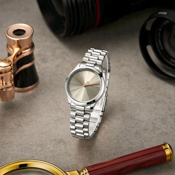 Analog Iconic Unisex 25200232 High Quality Battery Operated Machinery Watch  - Silver