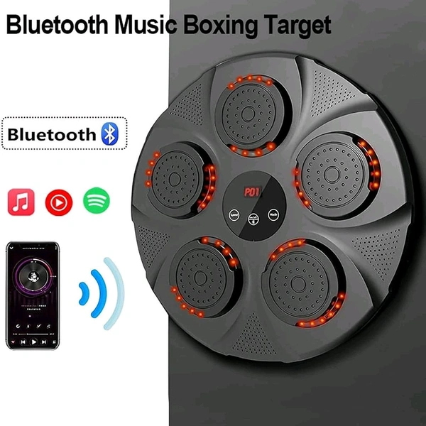 Music Boxing Machine, Smart Music Boxing Machine Home Wall Mount USB Charging Boxing Equipment Trainer for Kids Adults, Boxing Training Punching Machine for Home