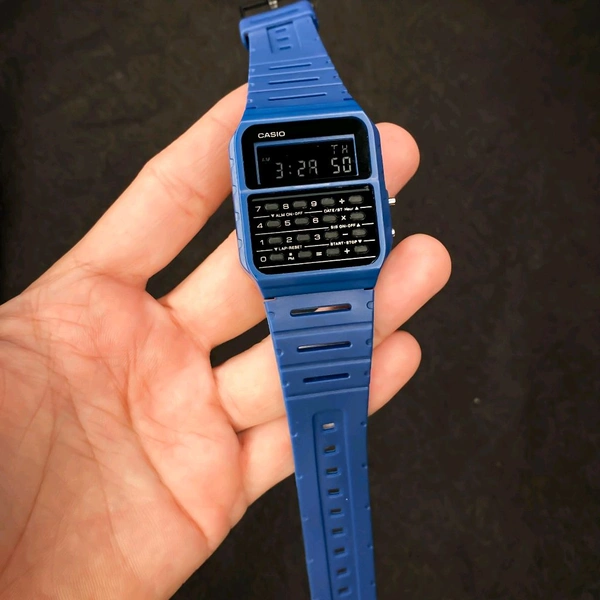 Most Demanded Trending Calculator Digital Watch With High Quality Strap Best finishing Body & Case - SRG1