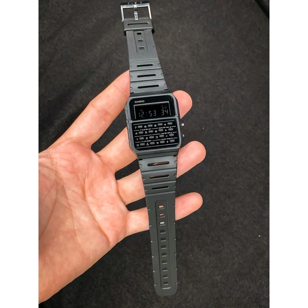 Most Demanded Trending Calculator Digital Watch With High Quality Strap Best finishing Body & Case - SRG2