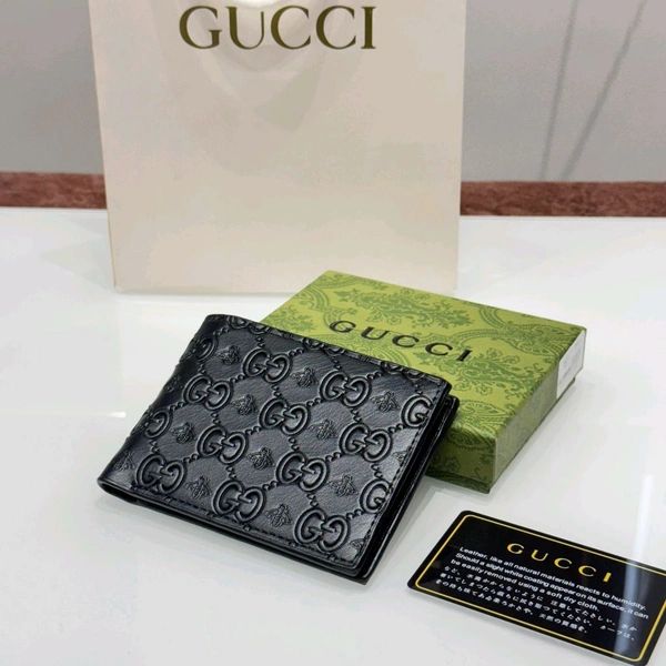 New Top Notch Quality Wallet With Brand Box, Card - With Carry Bag