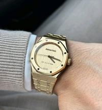 Analog Oak Gold 1017 ALYX 9SM High quality Limited Edition High End Original Japanese Quartz  Machinery Watch