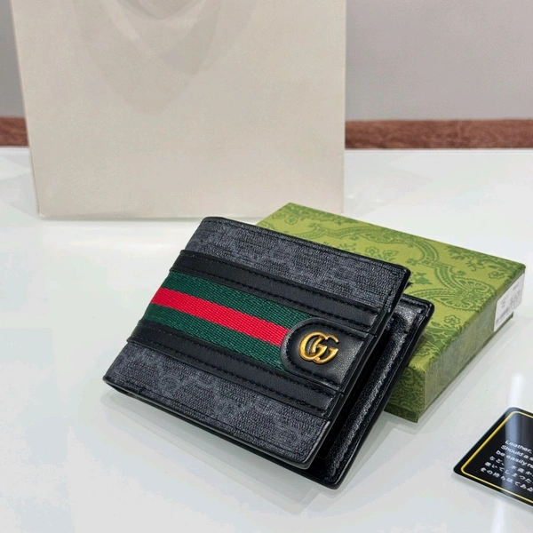 New Top Notch Quality Wallet With Brand Box, Card - With Carry Bag