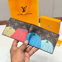 New Top Notch Quality Wallet With Brand Box, Card - With Carry Bag