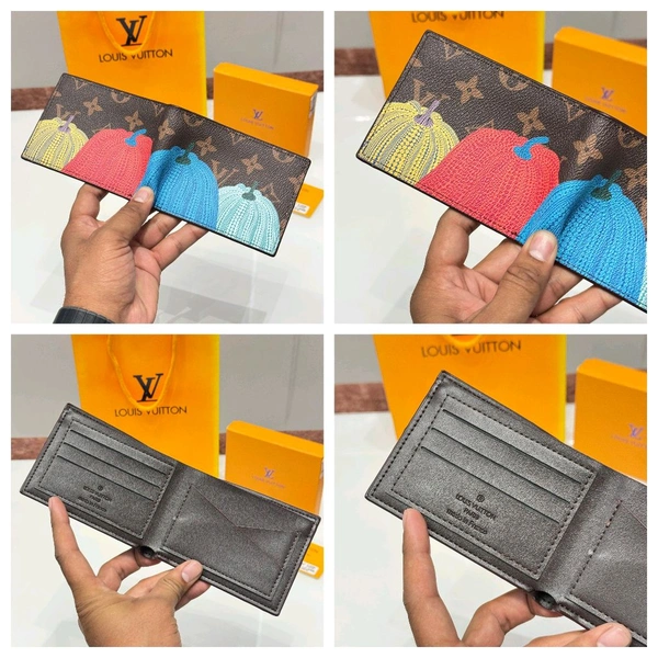 New Top Notch Quality Wallet With Brand Box, Card - With Carry Bag