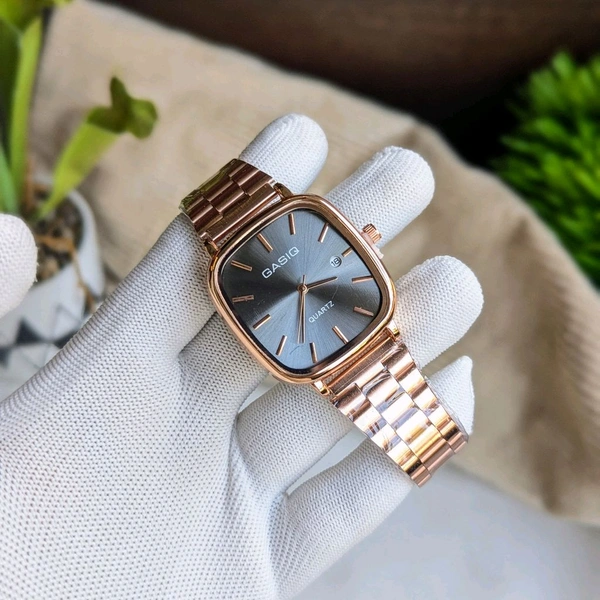 Buy 1 Get 1 Free Offer | Most Demanded Gasiq Quartz Movement Watch With High Quality Strap Best finishing Body & Case - SRQ1