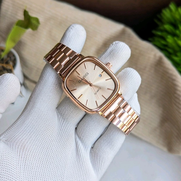 Buy 1 Get 1 Free Offer | Most Demanded Gasiq Quartz Movement Watch With High Quality Strap Best finishing Body & Case - SRQ4