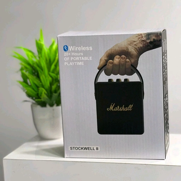 New Emberton 1:1 High End Quality Bluetooth Speaker | HD Code Range Upto 10MTRS | Dolby Sound Enhance Engine + LossLess Audio Connect  - Black
