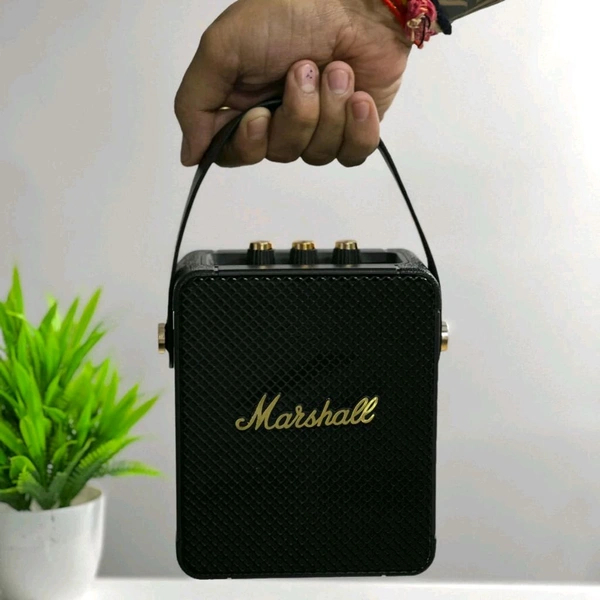 New Emberton 1:1 High End Quality Bluetooth Speaker | HD Code Range Upto 10MTRS | Dolby Sound Enhance Engine + LossLess Audio Connect  - Black