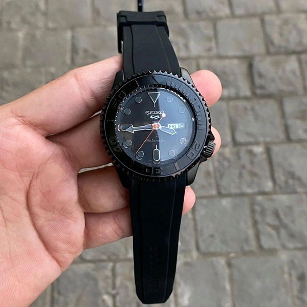 Analog Tandorio Non Comparable Original Model Back Open Machinery Watch - SRK1