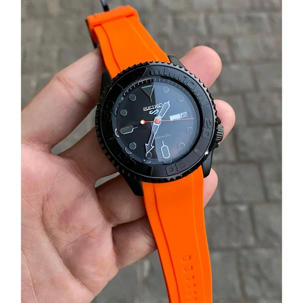 Analog Tandorio Non Comparable Original Model Back Open Machinery Watch - SRK3