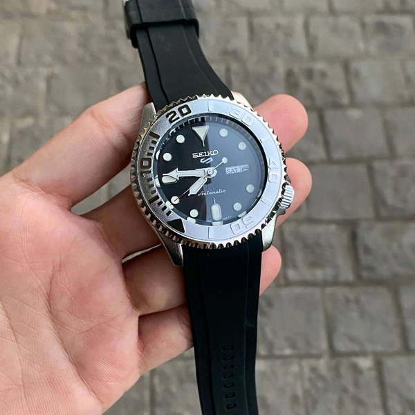 Analog Tandorio Non Comparable Original Model Back Open Machinery Watch - SRK7
