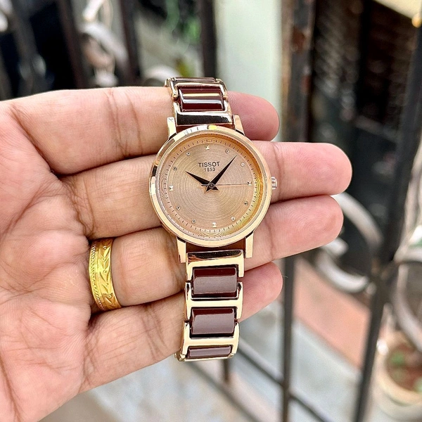 Analog Centrix Ceramica Battery Operated Quartz Machinery watch - SRT6