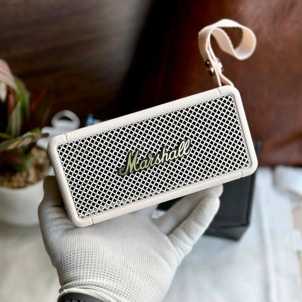 New Emberton 1:1 High End Quality Bluetooth Speaker | HD Code Range Upto 10MTRS | Dolby Sound Enhance Engine + LossLess Audio Connect  - White