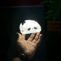 Adorable LED Night Light – Soft Silicone Rechargeable Lamp with Touch Control, Perfect for Baby Nursery, Kids' Bedroom, and Gifting - Panda