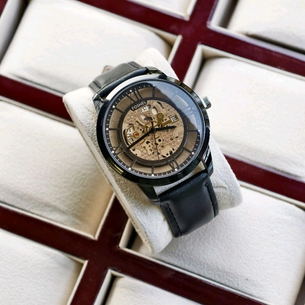 Most Demanded Foshel Analog Quartz Movement Watch With High Quality Strap Best finishing Body & Case - SRF1