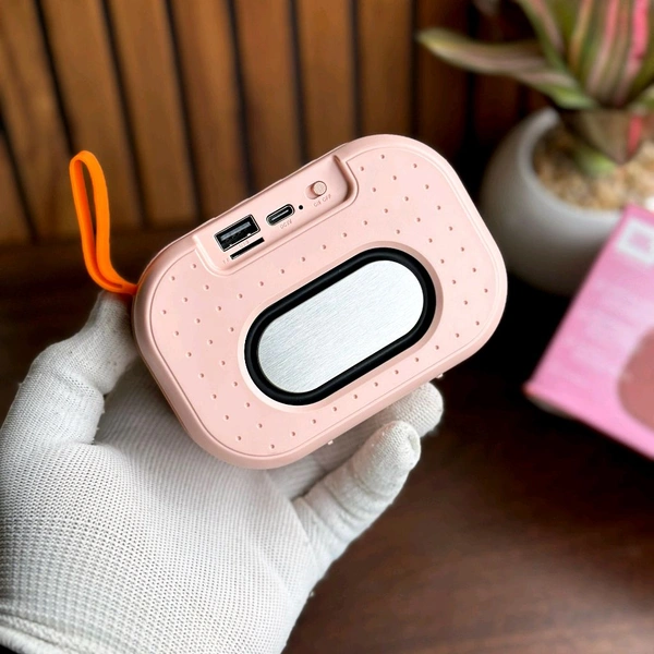 Portable Wireless Bluetooth Speaker for Playing Music On Mobile Phones, Portable Wireless Speaker with Lighting, Loud Stereo Sound, Dual Pairing, Small Outdoor Speaker Wireless, Suitable for Parties, Camping - SRB1