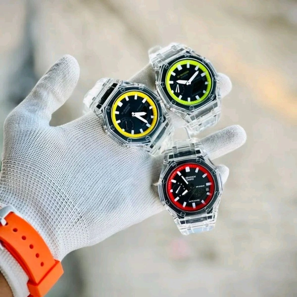 Buy 1 Get 1 Free Offer, Analog And Digital High Quality Quartz Movement Watch Collection With High Quality Strap Best finishing Body & Case - SRG1