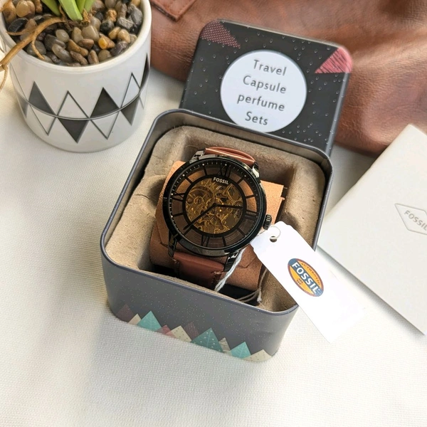 Analog Automatic Top Quality Collection With High Quality Strap Best Finishing Body & Case - With Og Box