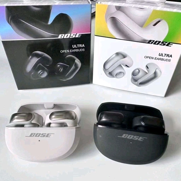 Ultra Open Earbuds With Open Audio Technology, Qualcomm Snapdragon Sound, High End Quality Collection - Black