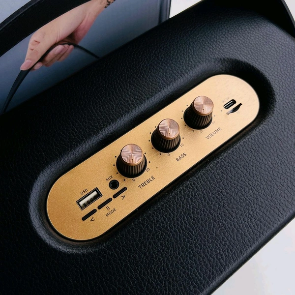 NEW Acton III High-End Bluetooth Speaker – 20W Powerful Sound, Dolby Audio, Deep Bass, Type-C Fast Charging, TF Card & USB Support, Built-in Mic for Calls