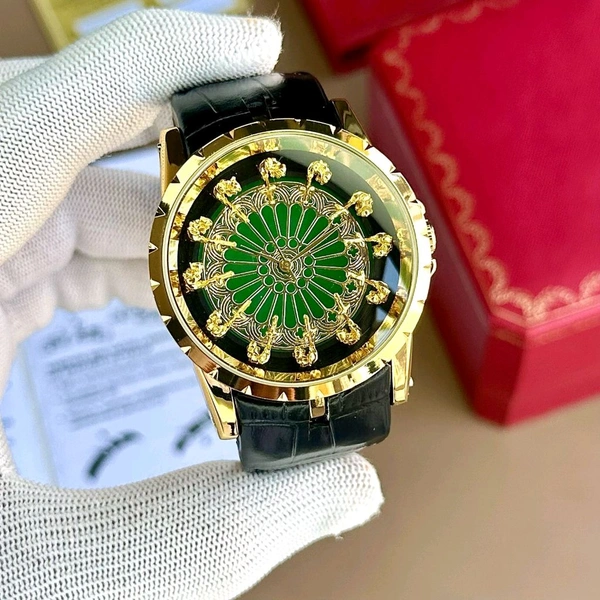 Analog ExCalibre Dubuis Original Quartz Machinery Watch