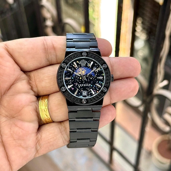 Analog Sun-Moon Pure Quality Original Quartz Machinery Watch  - SRV1