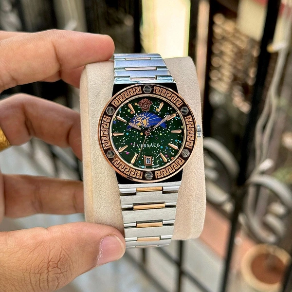 Analog Sun-Moon Pure Quality Original Quartz Machinery Watch  - SRV2