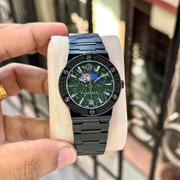 Analog Sun-Moon Pure Quality Original Quartz Machinery Watch  - SRV4