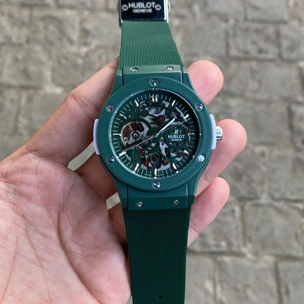 Analog Classic Fusion OPEN HEART High End quality Japanese premium self winding automatic machinery Watch - SRH2