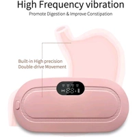Portable Cordless Heating Pad, Electric Waist Belt Device, Fast Heating Pad with 3 Heat Levels and 3 Massage Modes, Back or Belly Heating Pad for Women and Girl