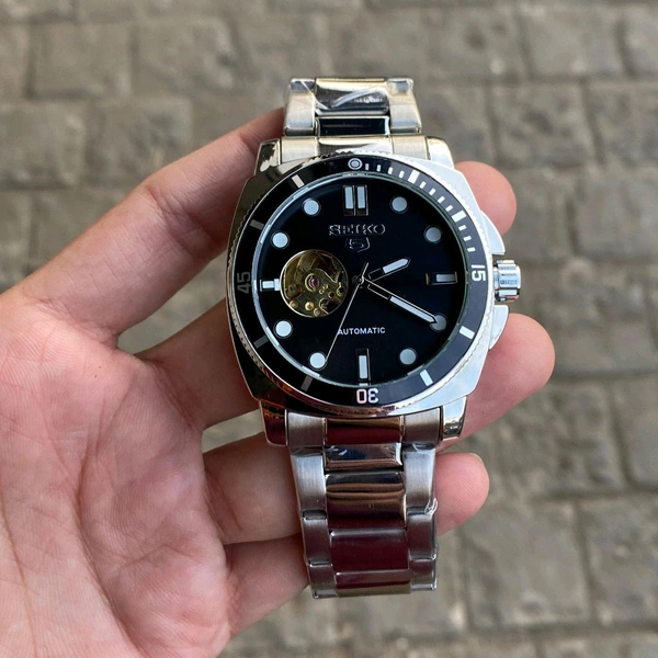 Analog Tourbillon Quality Automatic machinery with smooth movement Watch - SRB2