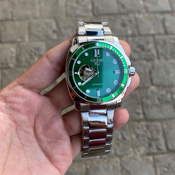 Analog Tourbillon Quality Automatic machinery with smooth movement Watch - SRB3