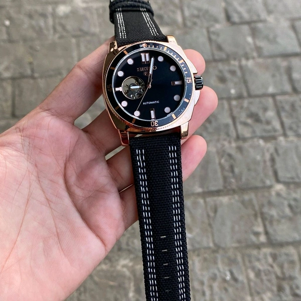 Analog Tourbillon Quality Automatic machinery with smooth movement Watch - SRB3