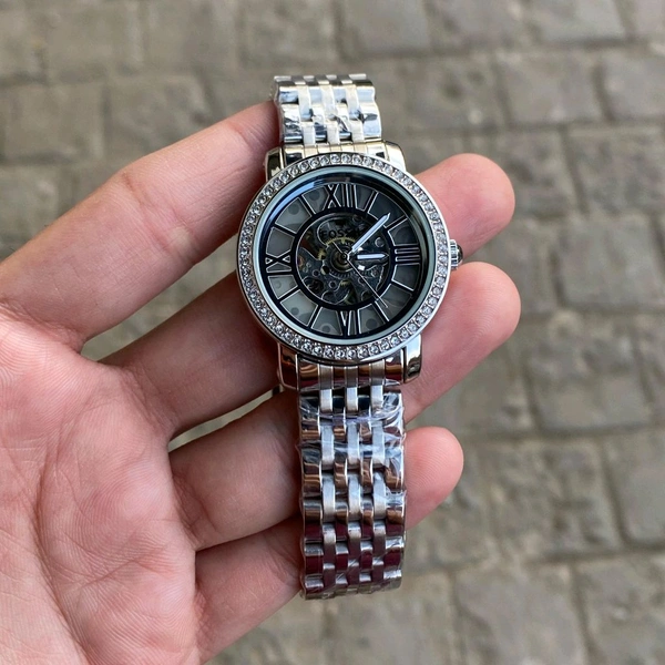 Analog Evive Original Japanese Back Open Automatic Machinery Watch  - SRF1