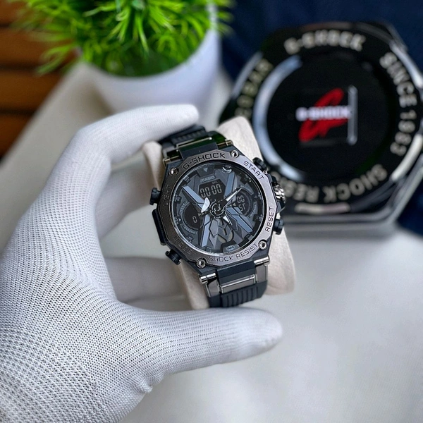 Most Demanded Analog And Digital Best Quality Watch With High Quality Strap Best Finishing Body & Case - SRG1