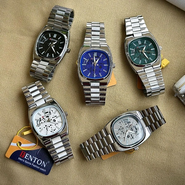 Fenton Analog Unique Quartz Movement Collection With High Quality Strap Best finishing Body & Case - SRG1