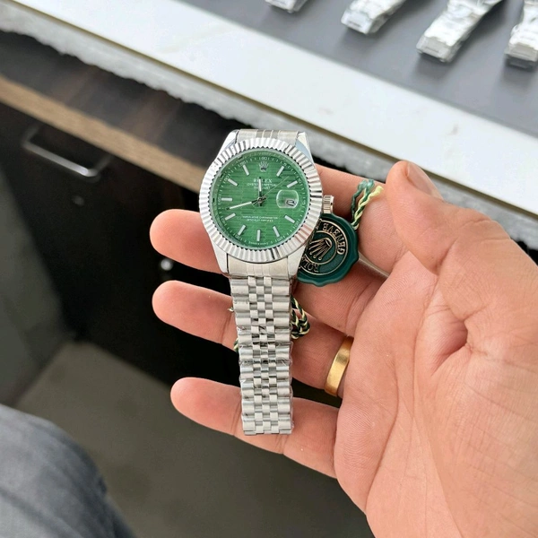 Analog Day-Just High Quality Quartz Movement Collection With High Quality Strap Best finishing Body & Case
 - SRL1
