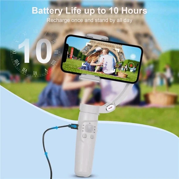 M1 3-AXIS Merak One Original Gimbal | Advanced Gyroscope | Shake-Free Footage | Real Time Charging | Manunt Zooming, Time-Lapse, Honzontal & Portait mode | Ideal for Vlogging & Travel 