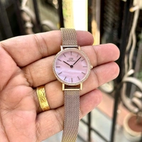 Analog Petite Lumine Bezel Durable Quartz Movement Watch 