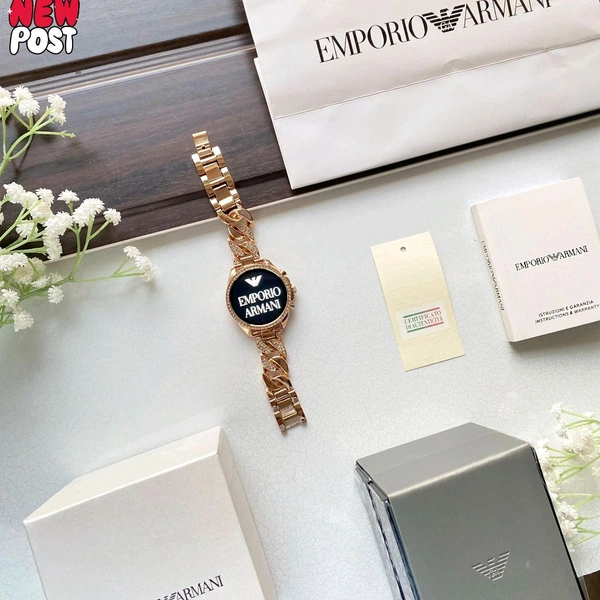 First Time In Ever New Special Edition Smartwatch With Diamond Belt, Original Box Packing

