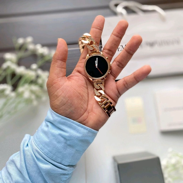 First Time In Ever New Special Edition Smartwatch With Diamond Belt, Original Box Packing
