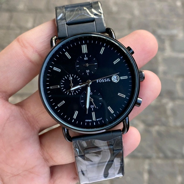 Analog Commuter High Quality Stop Watch Chronograph Machinery Watch - SRF1