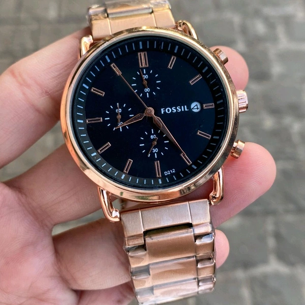 Analog Commuter High Quality Stop Watch Chronograph Machinery Watch - SRF4