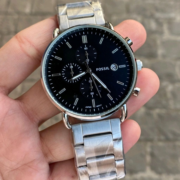 Analog Commuter High Quality Stop Watch Chronograph Machinery Watch - SRF3