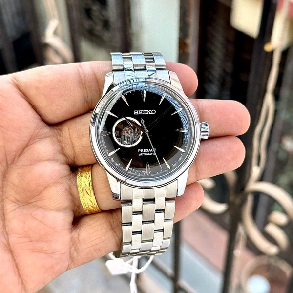 Analog Presage Cocktail Time Original Japanese Automatic Movement – Precision & Performance 