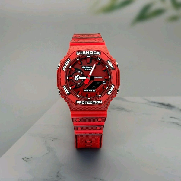 Analog And Digital Manga Edition Classic Top Quality Watch | Day Chronograph, AutoLight, World Time with Automatic Reset
